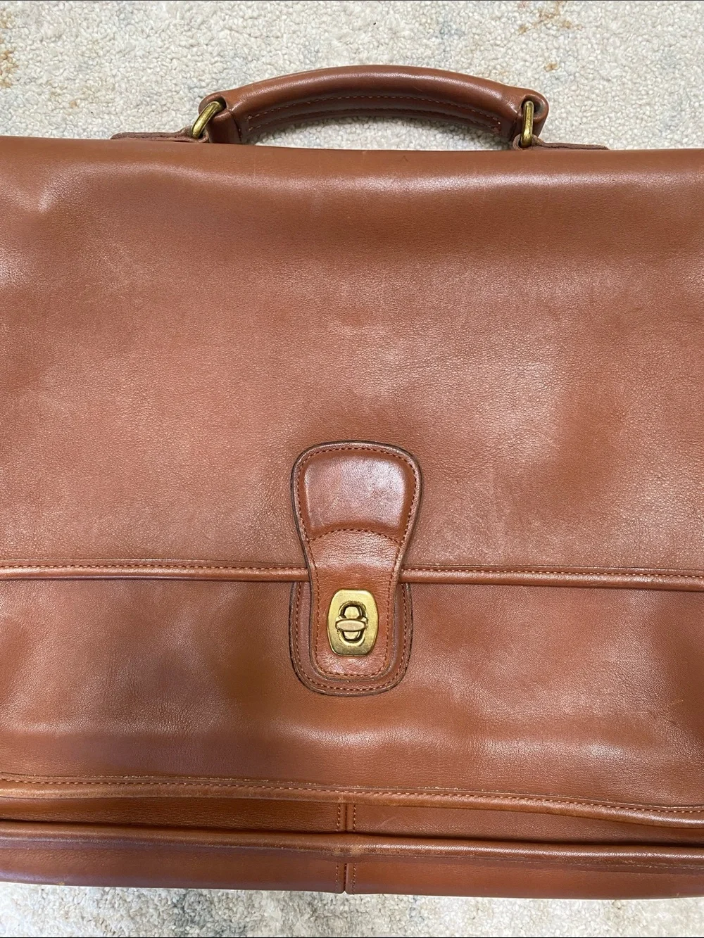 Vintage 1990s Coach Metropolitan Messenger Briefcase